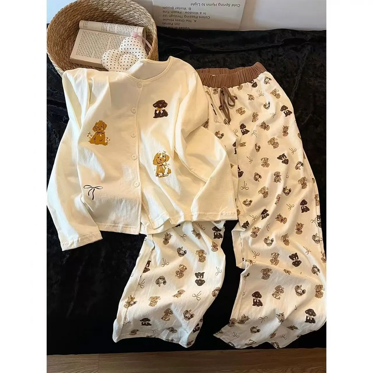 Source Factory Spring Summer Autumn Sweet Girl Style Tank Top + Cardigan + Pants · Wholesale · OEM · Worldwide Shipping - Detail 8