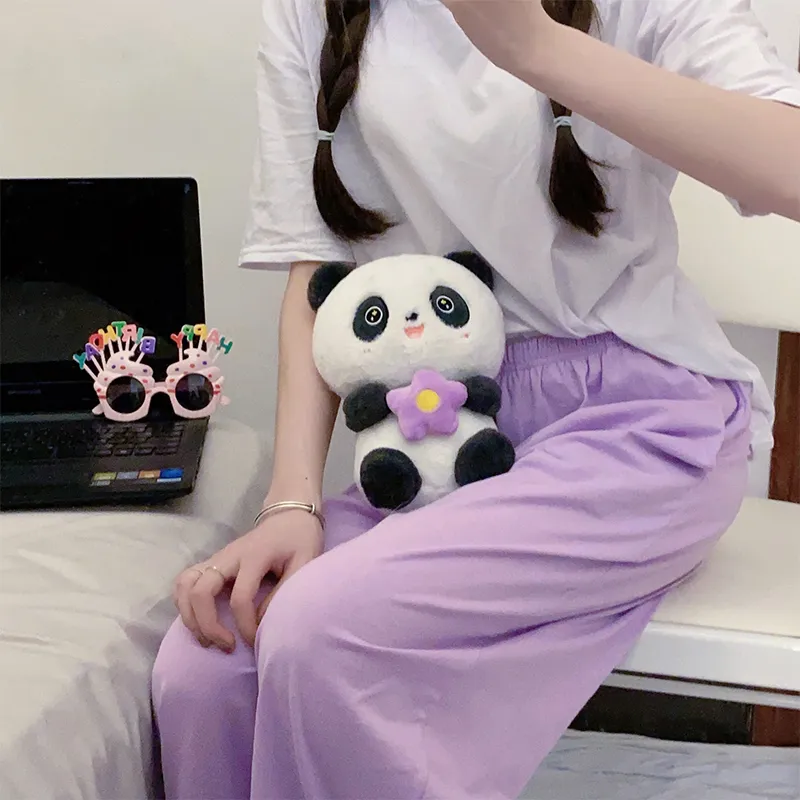 Women's Pure Cotton Sleep Pants Summer Casual Loungewear Soft Comfortable Minimalist Solid Color Mid-Rise Wearable Outside Loose Home Pants · Wholesale · OEM · Worldwide Shipping - View 3