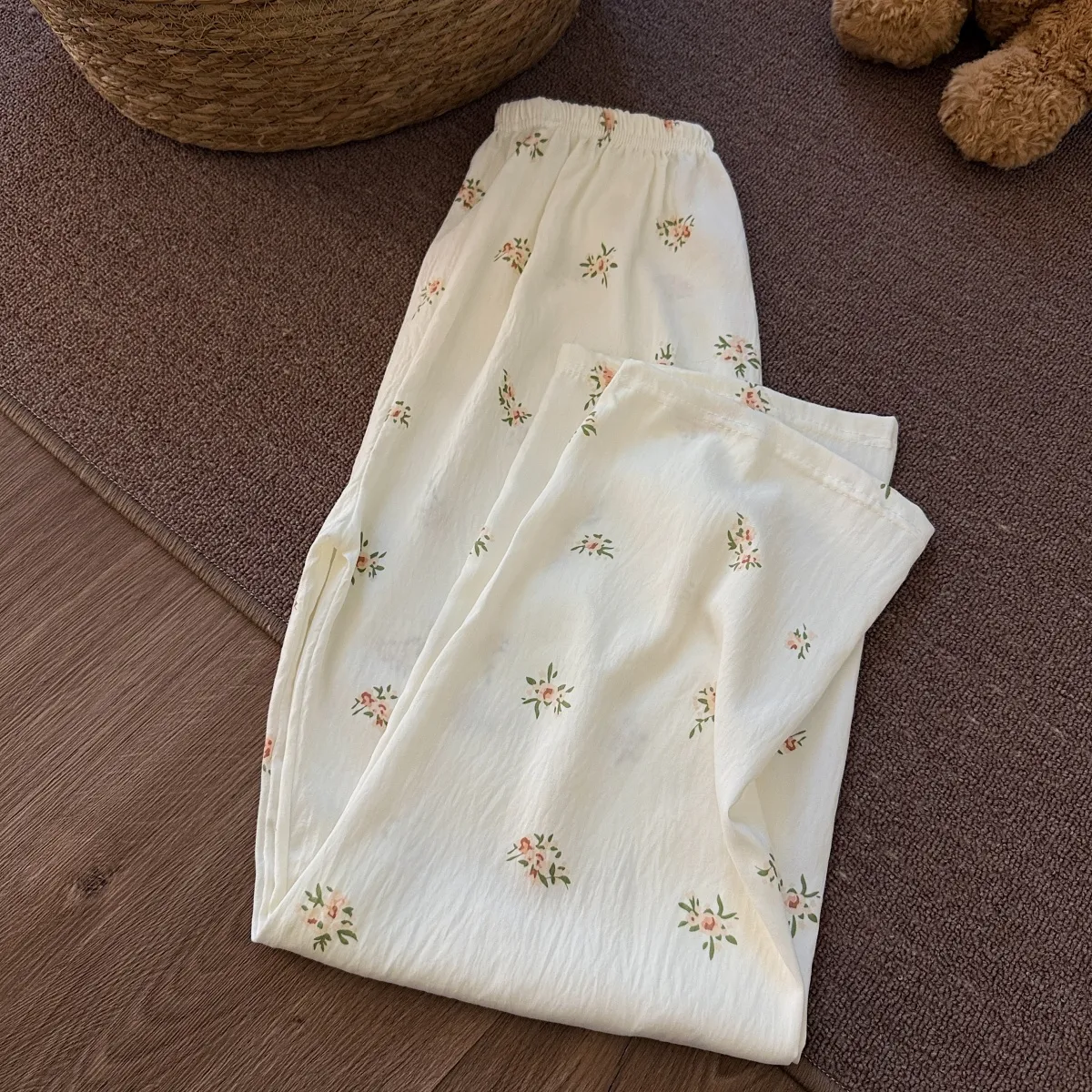 2026 New Cloud Cotton Sweet Princess Style Doll Collar Lace Trim Pajamas Women Spring Autumn Loungewear Women's Set · Wholesale · OEM · Worldwide Shipping - Detail 8