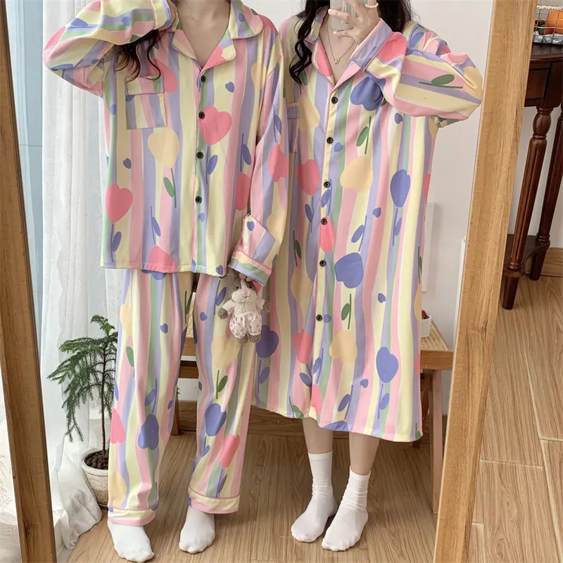 Real Photos Spring Autumn Winter Mid-Length Robe 23118-99# · Wholesale · OEM · Worldwide Shipping - Detail 5