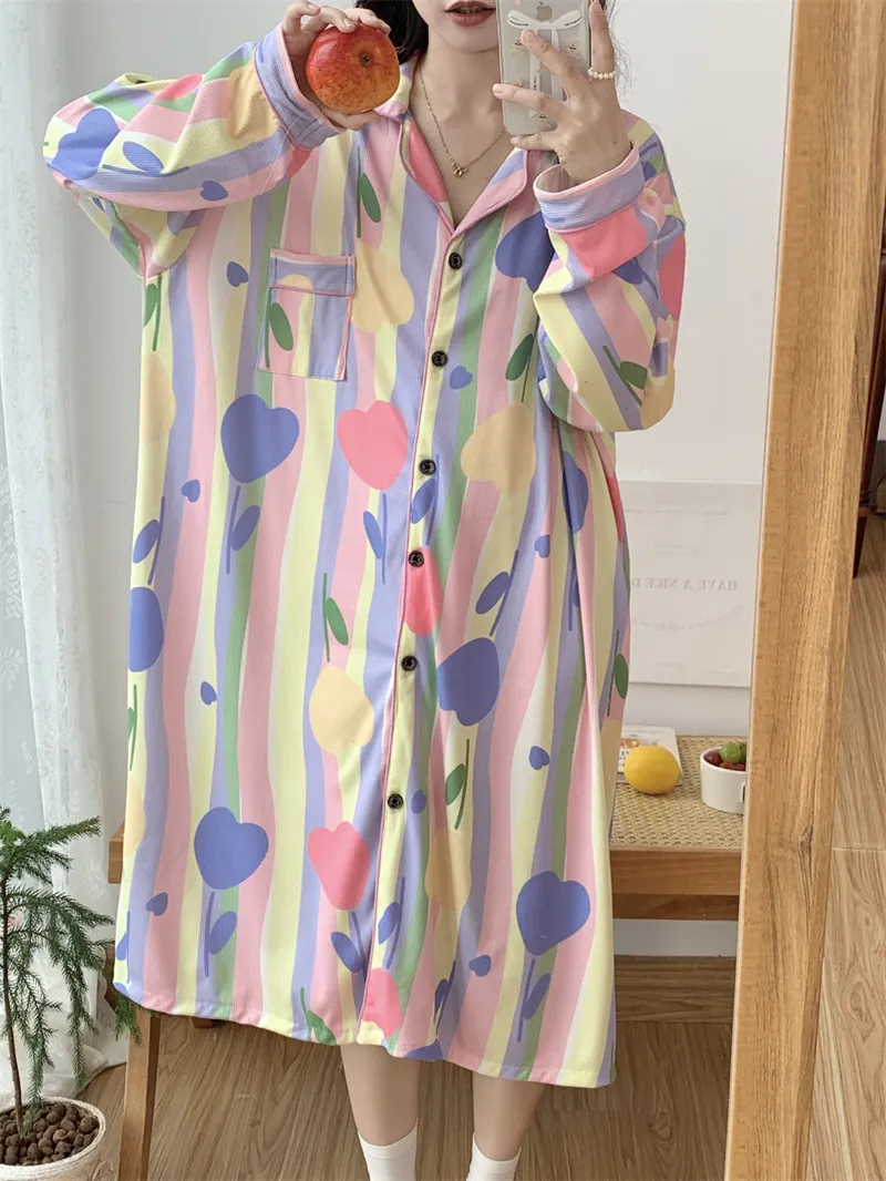 Real Photos Spring Autumn Winter Mid-Length Robe 23118-99# · Wholesale · OEM · Worldwide Shipping - Detail 4
