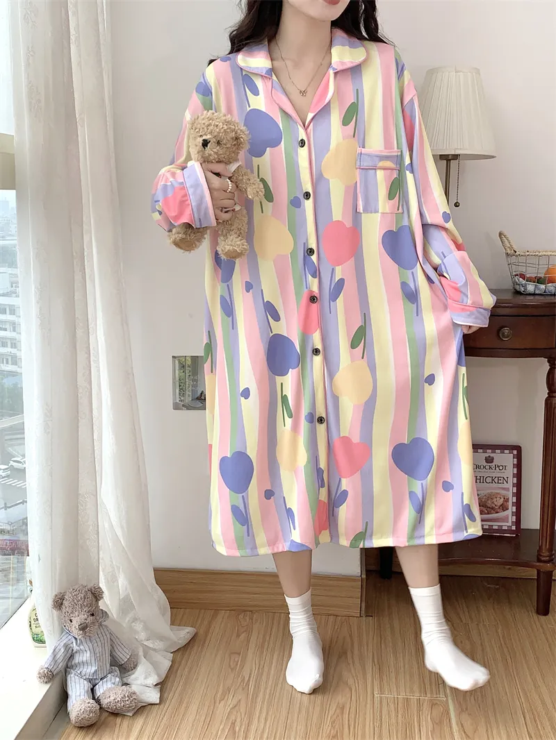 Real Photos Spring Autumn Winter Mid-Length Robe 23118-99# · Wholesale · OEM · Worldwide Shipping - Detail 10
