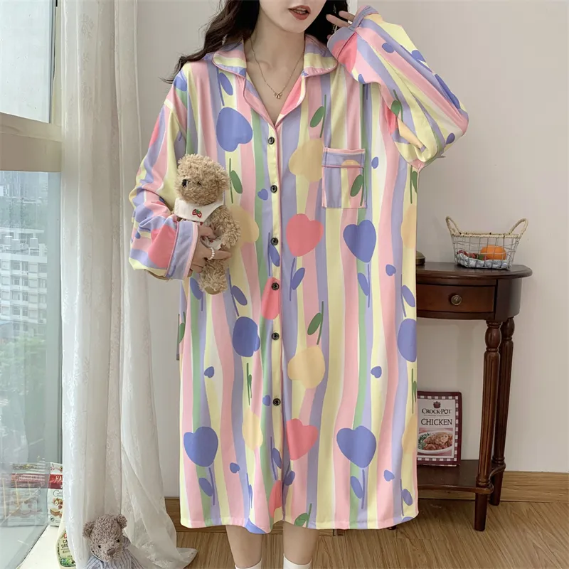 Real Photos Spring Autumn Winter Mid-Length Robe 23118-99# · Wholesale · OEM · Worldwide Shipping - Detail 12
