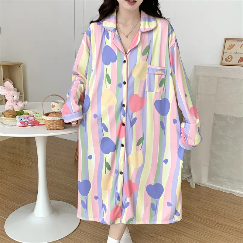 Real Photos Spring Autumn Winter Mid-Length Robe 23118-99# · Wholesale · OEM · Worldwide Shipping - Detail 21