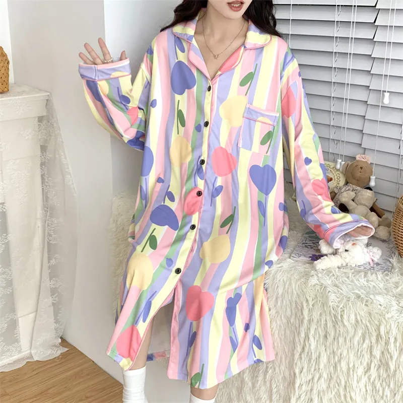 Real Photos Spring Autumn Winter Mid-Length Robe 23118-99# · Wholesale · OEM · Worldwide Shipping - Detail 23