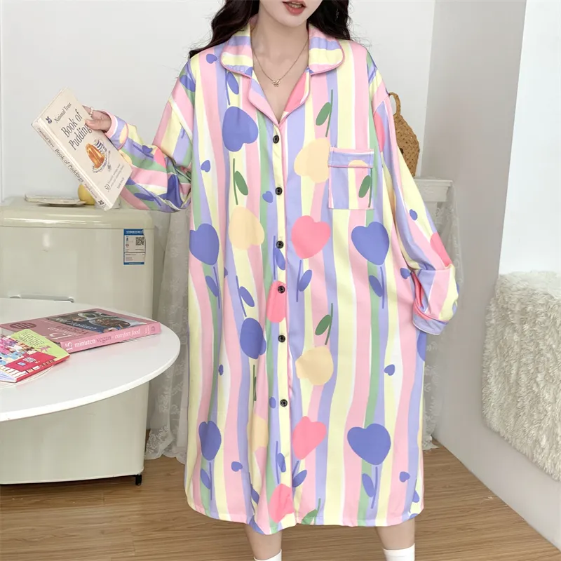 Real Photos Spring Autumn Winter Mid-Length Robe 23118-99# · Wholesale · OEM · Worldwide Shipping - Detail 20