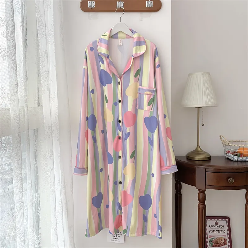 Real Photos Spring Autumn Winter Mid-Length Robe 23118-99# · Wholesale · OEM · Worldwide Shipping - Detail 27
