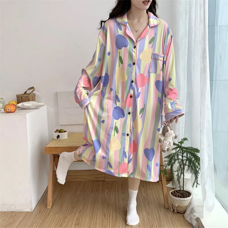 Real Photos Spring Autumn Winter Mid-Length Robe 23118-99# · Wholesale · OEM · Worldwide Shipping - View 3