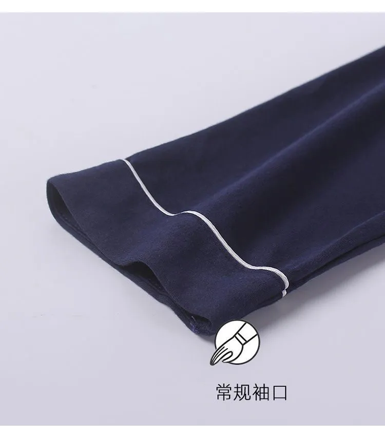 Spring and Autumn Men's Bathrobe Knitted Cotton Robe New Long-Sleeve Long Gown Bathrobe Morning Robe Casual Minimalist Plus Size Loungewear · Wholesale · OEM · Worldwide Shipping - Detail 6