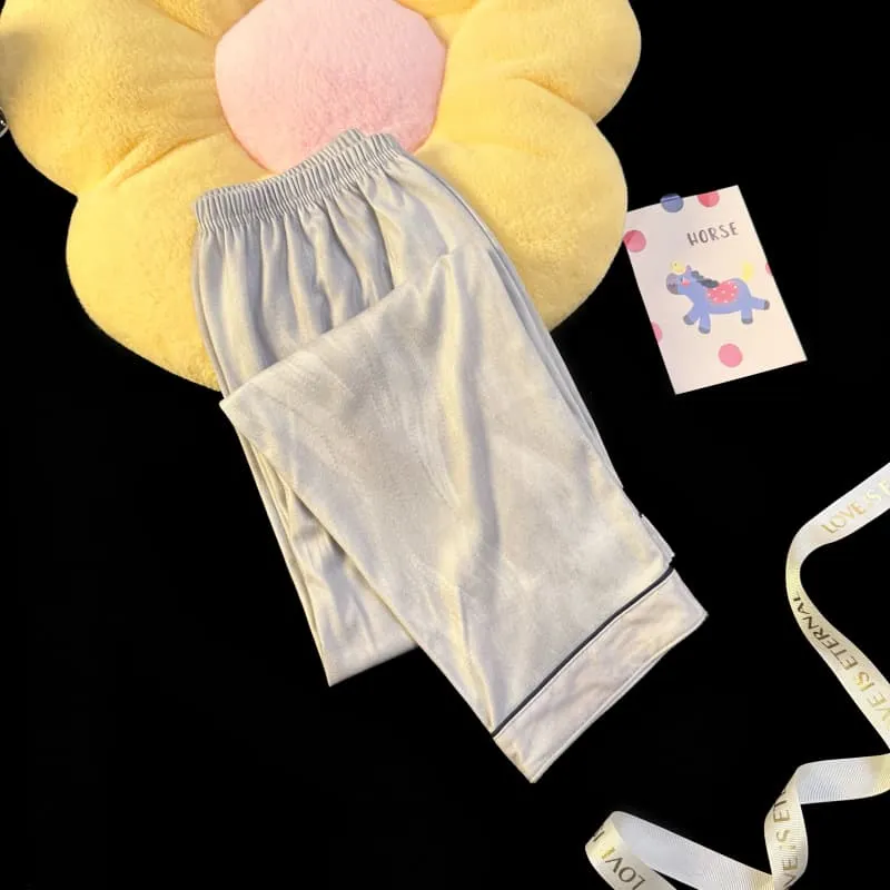 Kids Pajamas German Velvet Size 12-16 S-XXL Fashion Loungewear Set · Wholesale · OEM · Worldwide Shipping - Detail 10