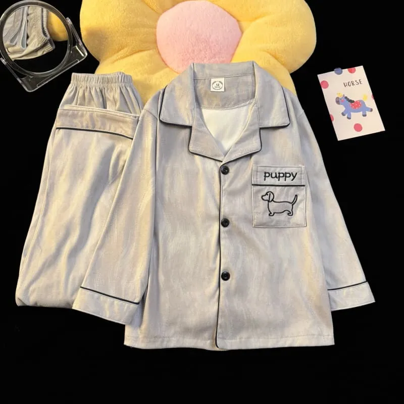 Kids Pajamas German Velvet Size 12-16 S-XXL Fashion Loungewear Set · Wholesale · OEM · Worldwide Shipping - Detail 2
