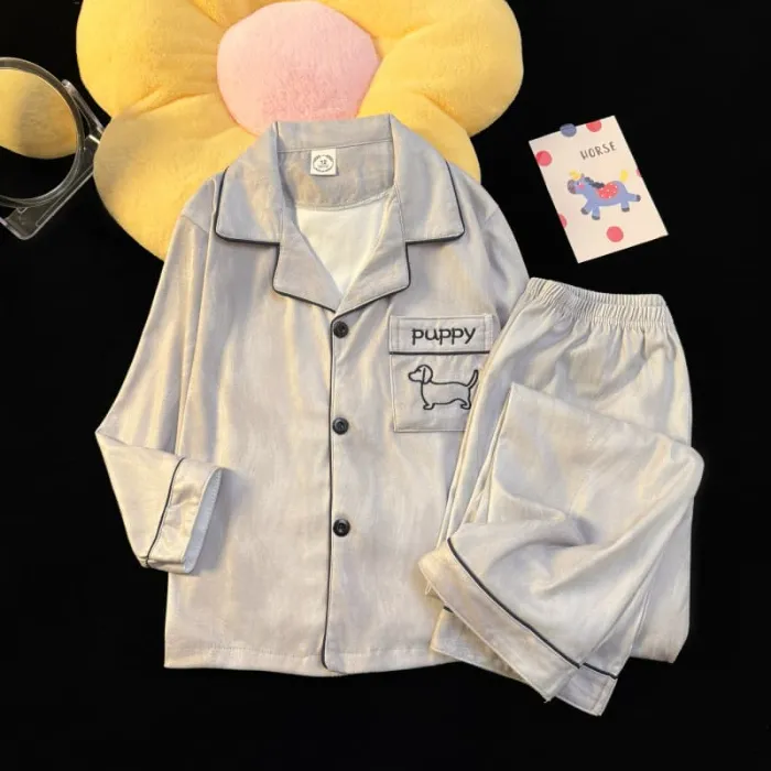 Kids Pajamas German Velvet Size 12-16 S-XXL Fashion Loungewear Set · Wholesale · OEM · Worldwide Shipping - Detail 1
