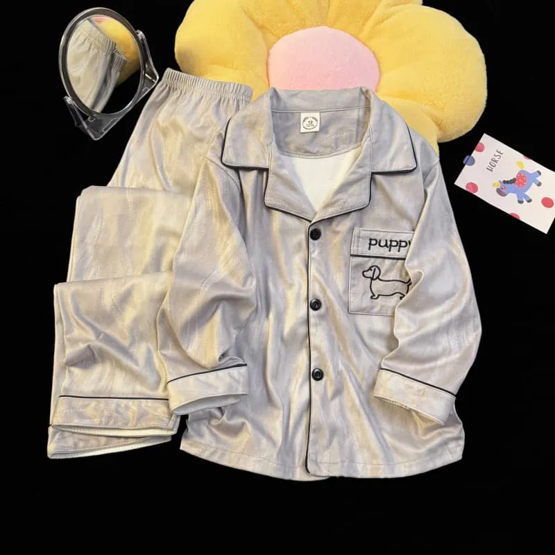 Kids Pajamas German Velvet Size 12-16 S-XXL Fashion Loungewear Set · Wholesale · OEM · Worldwide Shipping - Detail 7