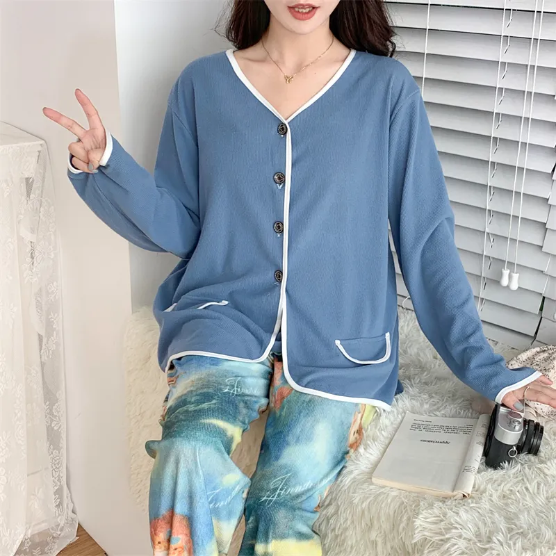 Real Photo Spring/Autumn Dralon Fleece Sexy Three-Piece Pajama Set with Padding, Item 32197-31# · Wholesale · OEM · Worldwide Shipping - Detail 30
