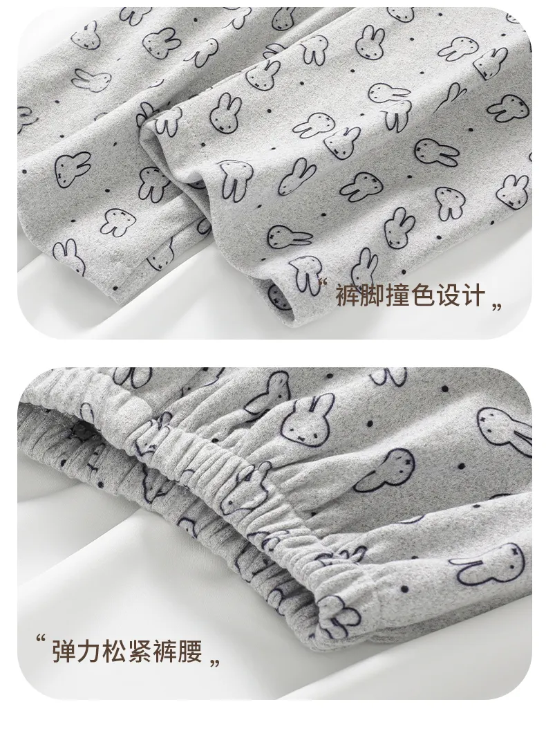 New Winter Kids Pajama Set for Girls, Dralon Fleece Long Sleeve Loungewear for Older Children · Wholesale · OEM · Worldwide Shipping - Detail 7