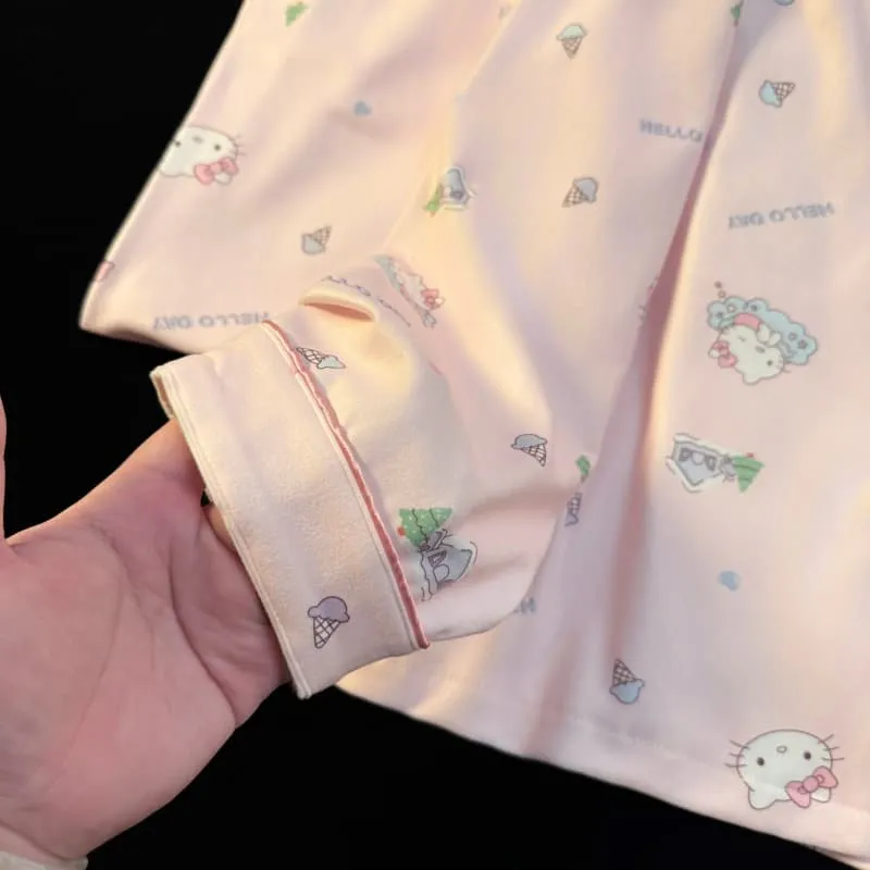 Children's Pajamas German Velvet Size 12-16 S-XXL Fashionable Loungewear Set · Wholesale · OEM · Worldwide Shipping - Detail 4