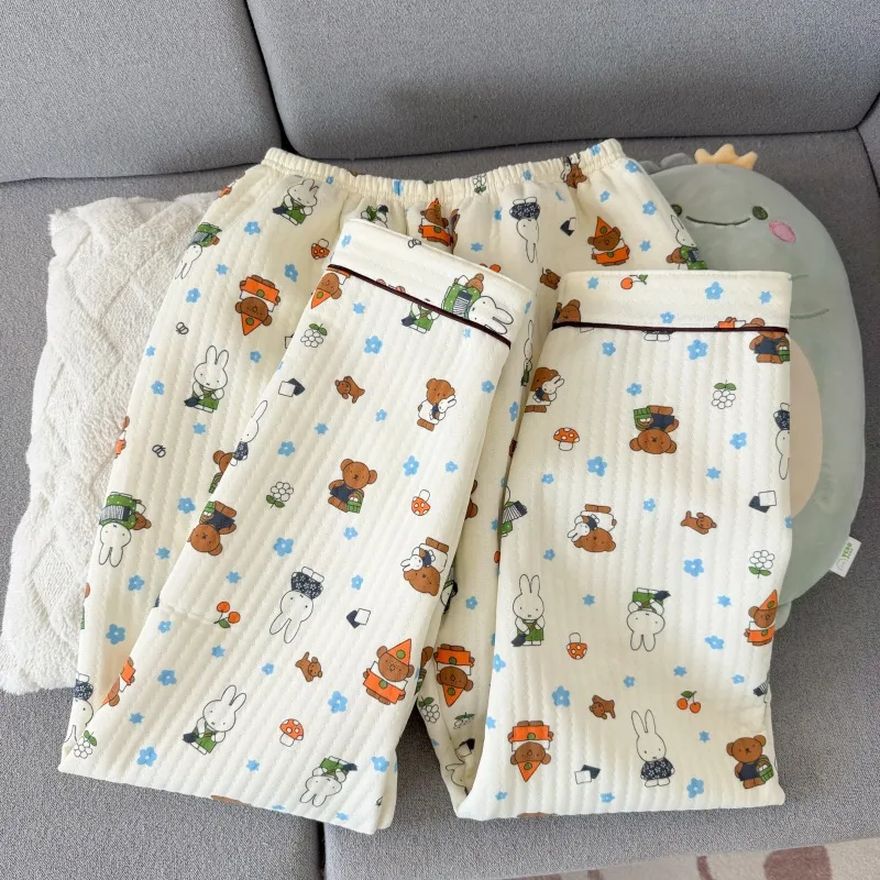 미피 패밀리 귀여운 에어코튼 패딩 잠옷 여성 가을겨울 패딩 보온 세트 홈웨어 · 도매 · OEM · 전 세계 배송 - Detail 7