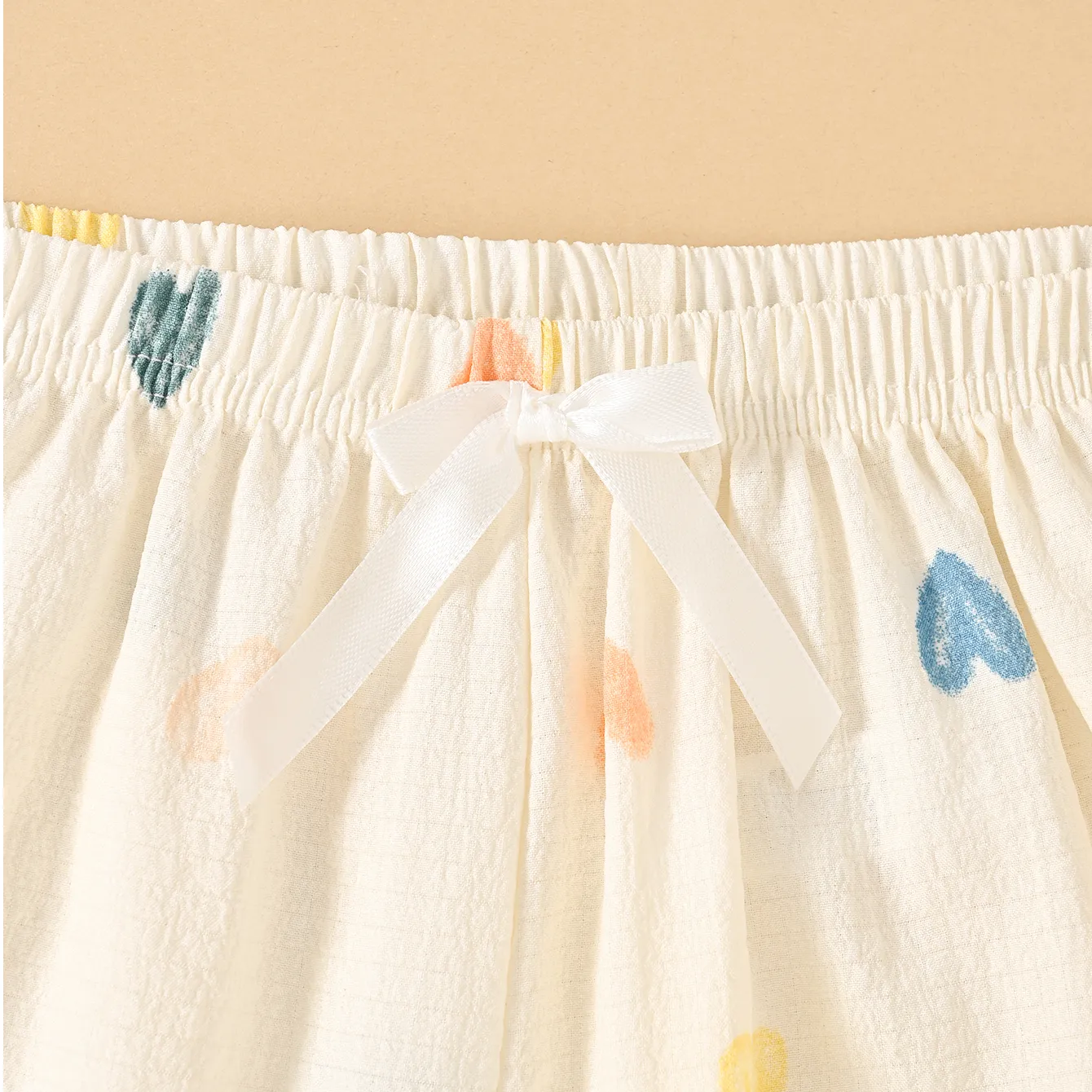 新作 TEMU・SHEIN・Amazon向け レディースハート柄パジャマセット 欧米風夏用ルームウェア · 卸売 · OEM · 世界へ発送 - View 1
