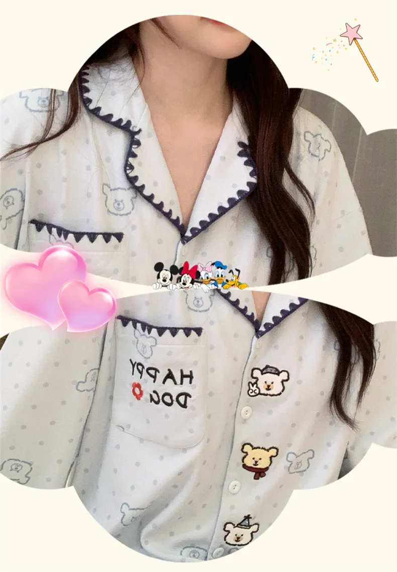 2026 New Winter German Velvet Pajamas for Women Autumn Winter Thickened Fleece Winter Flannel Set Loungewear · Wholesale · OEM · Worldwide Shipping - Detail 4