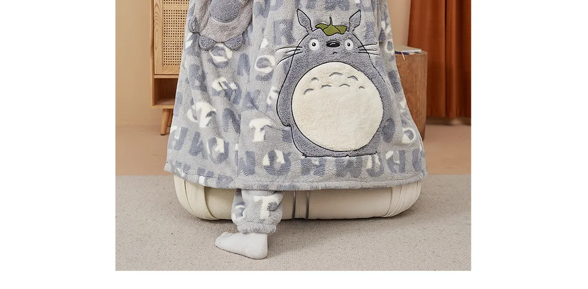 Nouveauté 2026 Ensemble de pyjama en polaire pour homme, modèle automne-hiver, robe de chambre doublée et épaissie, vêtement d'intérieur portable à l'extérieur · Grossiste · OEM · Mondial - Detail 7