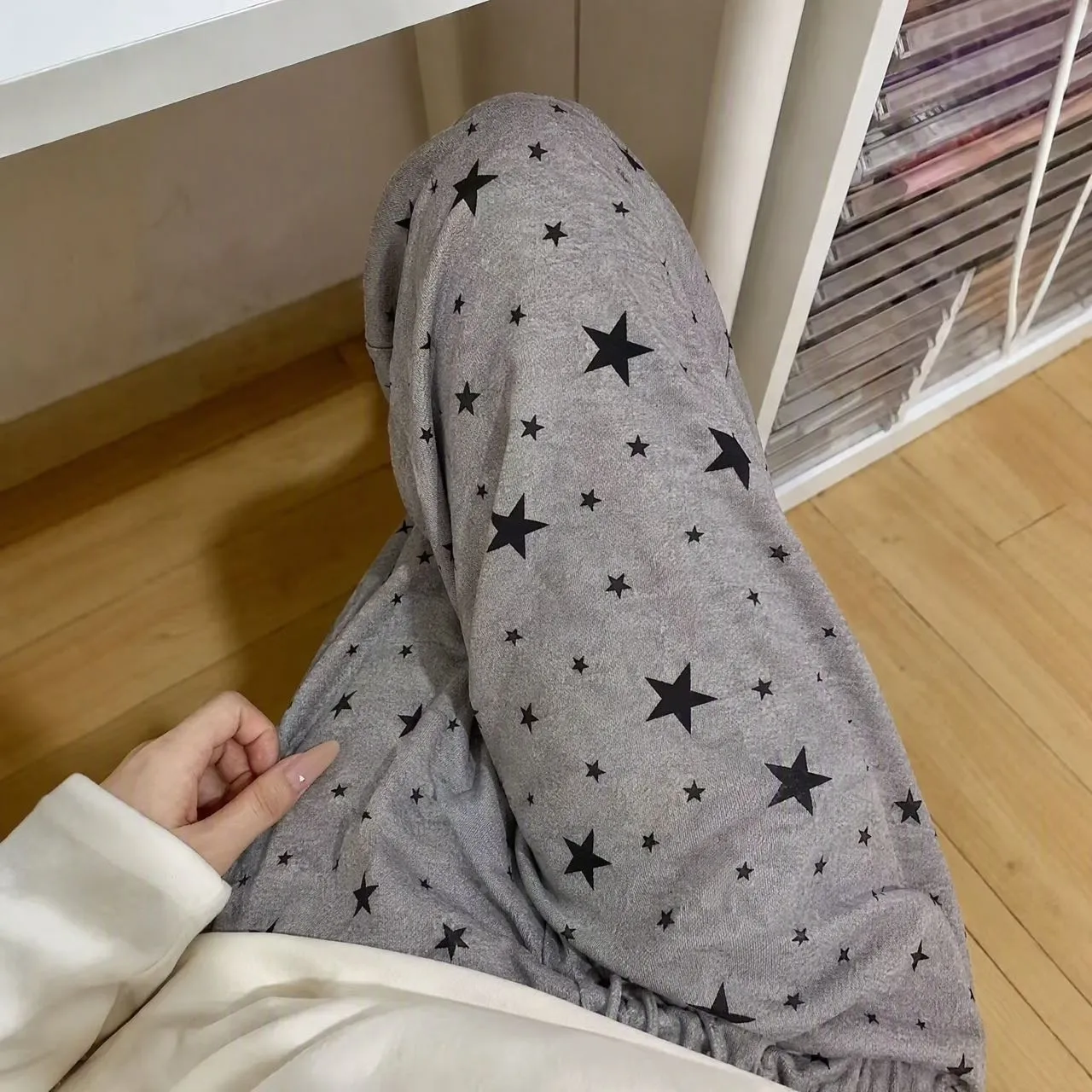 Women's Sleep Pants Autumn/Winter 240g Lambswool Double Pocket Slimming Glutinous Rice Pants with Elastic Drawstring Long Pants Wearable Outside · Wholesale · OEM · Worldwide Shipping