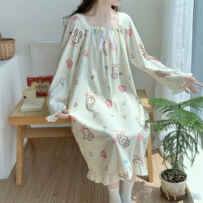Real Photos Spring Autumn Winter Mid-Length Long Sleeve German Velvet Robe Nightdress 88288-99# · Wholesale · OEM · Worldwide Shipping - Detail 9