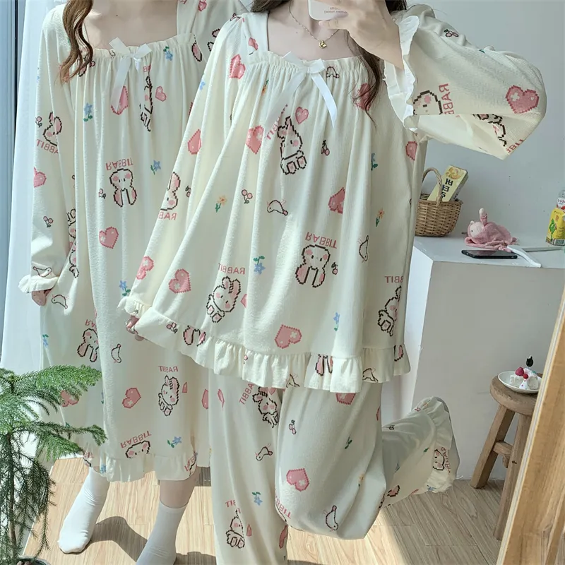Real Photos Spring Autumn Winter Mid-Length Long Sleeve German Velvet Robe Nightdress 88288-99# · Wholesale · OEM · Worldwide Shipping - Detail 29