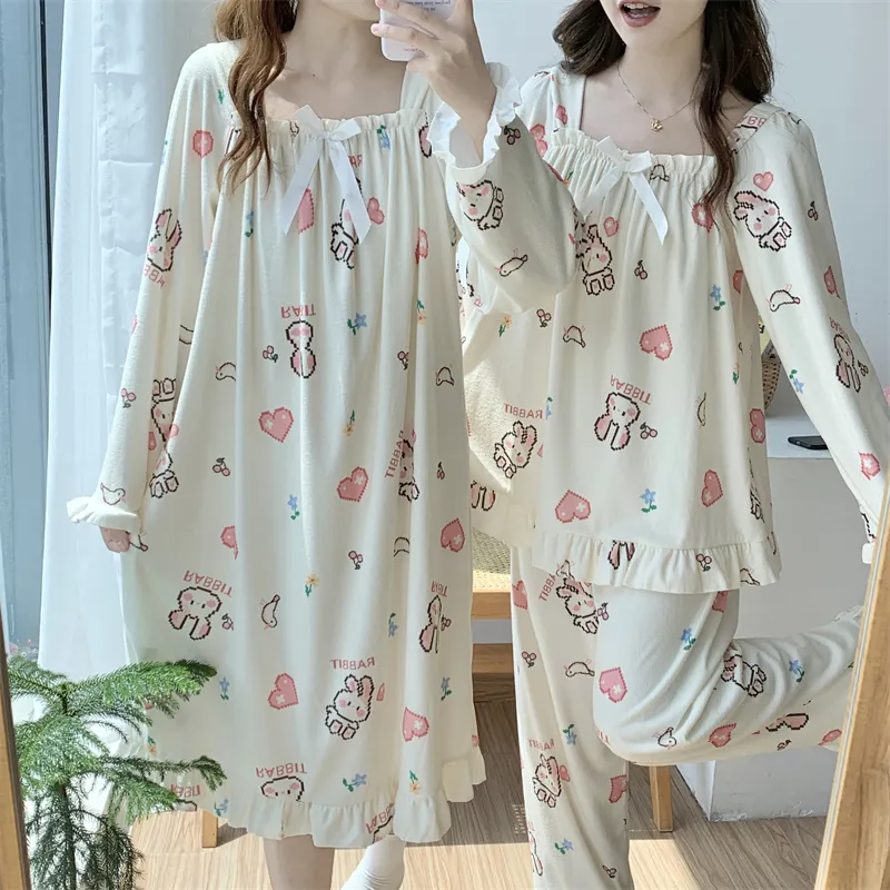 Real Photos Spring Autumn Winter Mid-Length Long Sleeve German Velvet Robe Nightdress 88288-99# · Wholesale · OEM · Worldwide Shipping - Detail 32