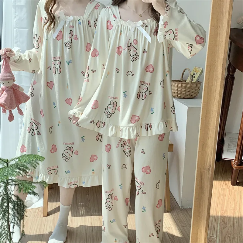 Real Photos Spring Autumn Winter Mid-Length Long Sleeve German Velvet Robe Nightdress 88288-99# · Wholesale · OEM · Worldwide Shipping - Detail 30