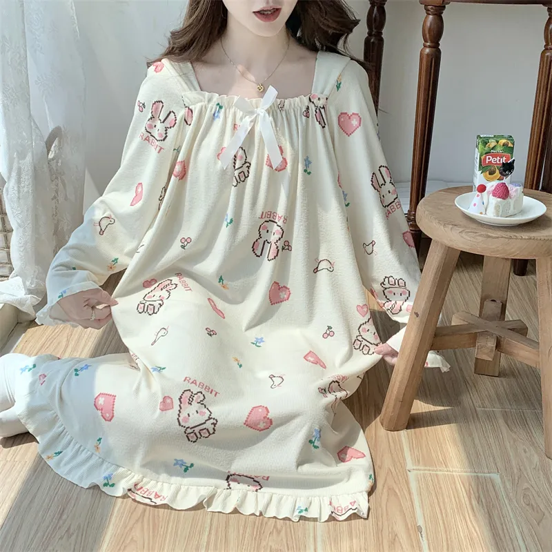 Real Photos Spring Autumn Winter Mid-Length Long Sleeve German Velvet Robe Nightdress 88288-99# · Wholesale · OEM · Worldwide Shipping