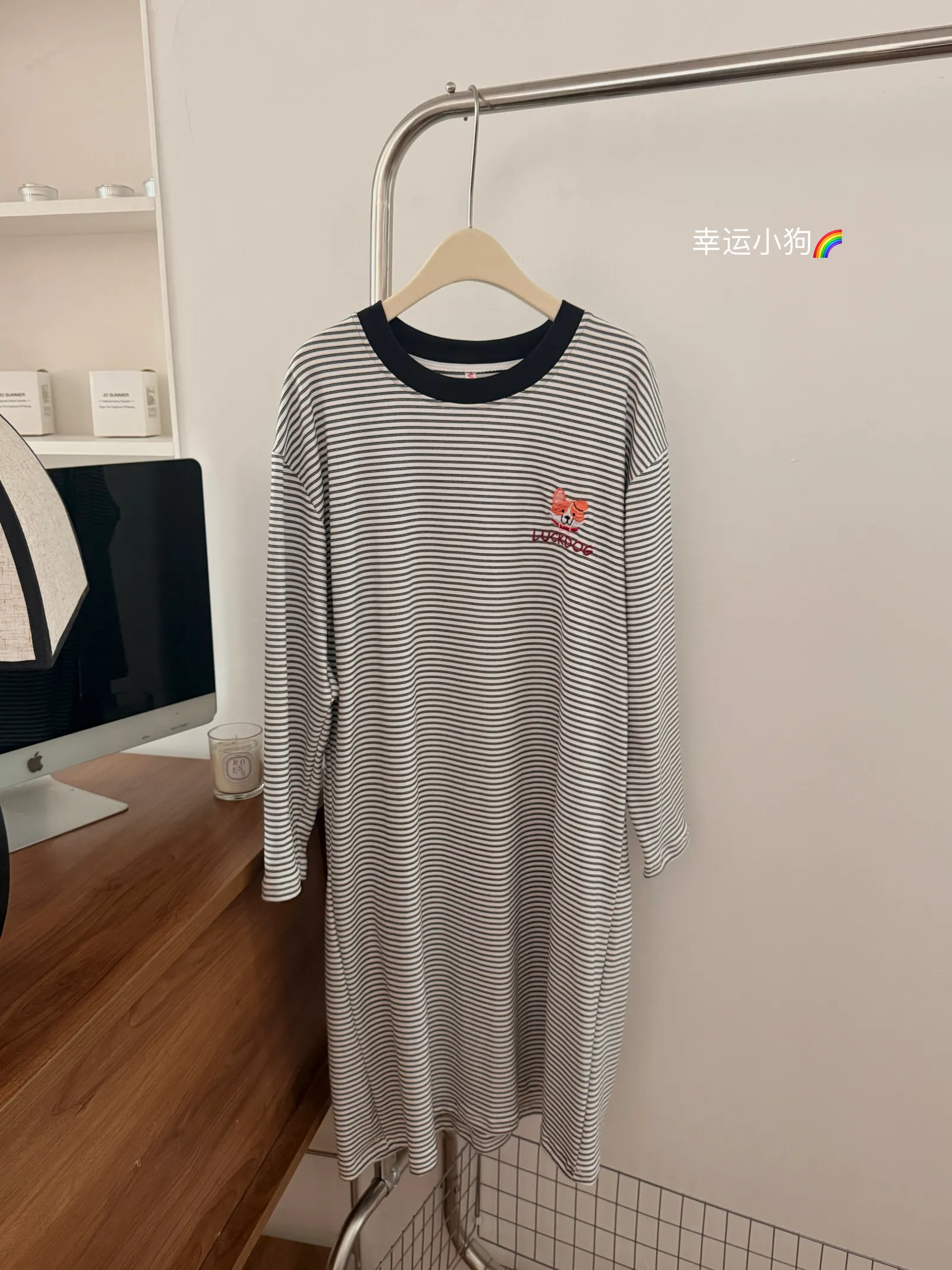 漫嘉芬 秋冬 ナイトドレス レディース 長袖 シンプル セット 柔らか 快適 ルームウェア 外着 · 卸売 · OEM · 世界へ発送 - Detail 7