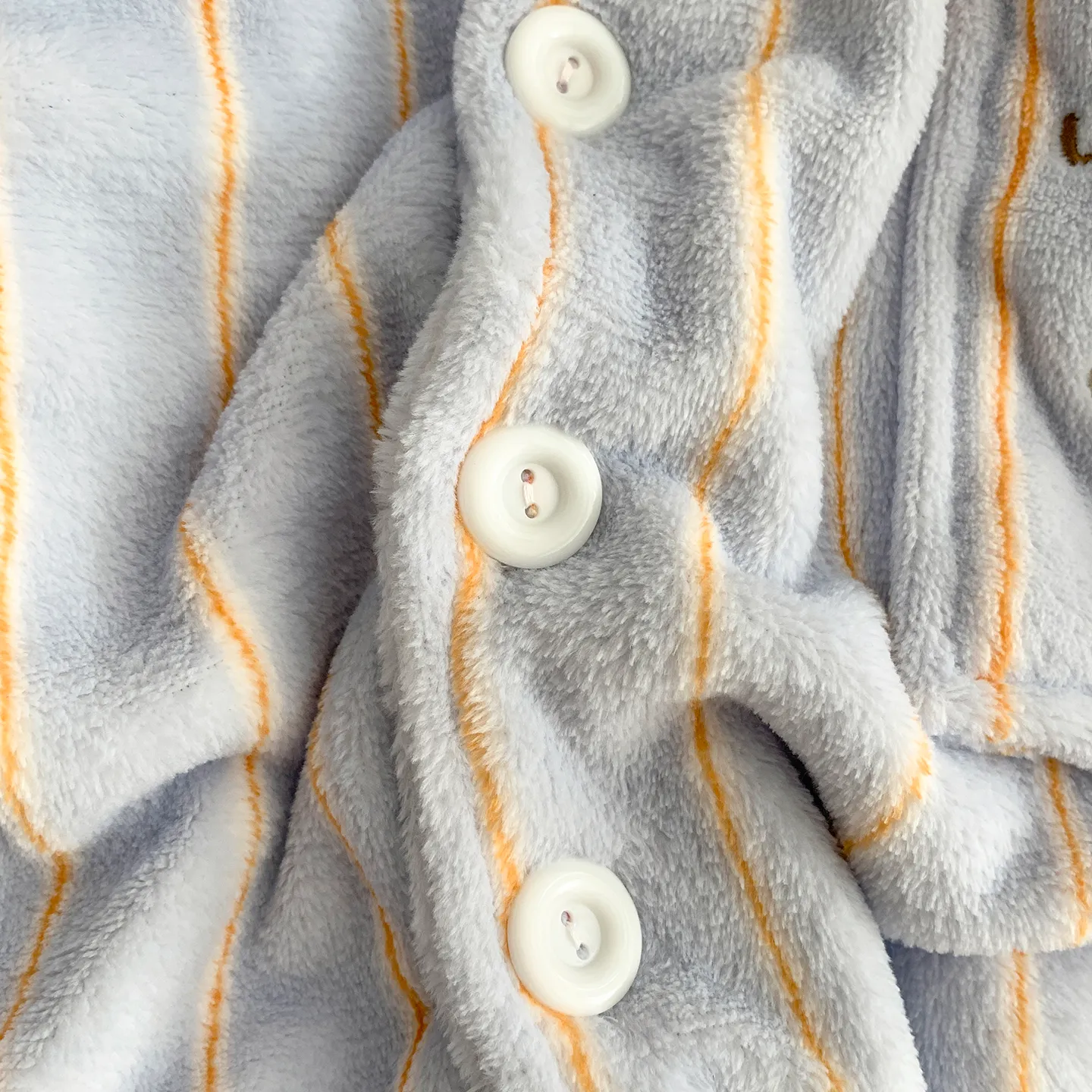 Cartoon Puppy Pajamas Women Striped Flannel Couple Thickened Fleece Winter Men's and Women's 2026 Loungewear · Wholesale · OEM · Worldwide Shipping - Detail 18