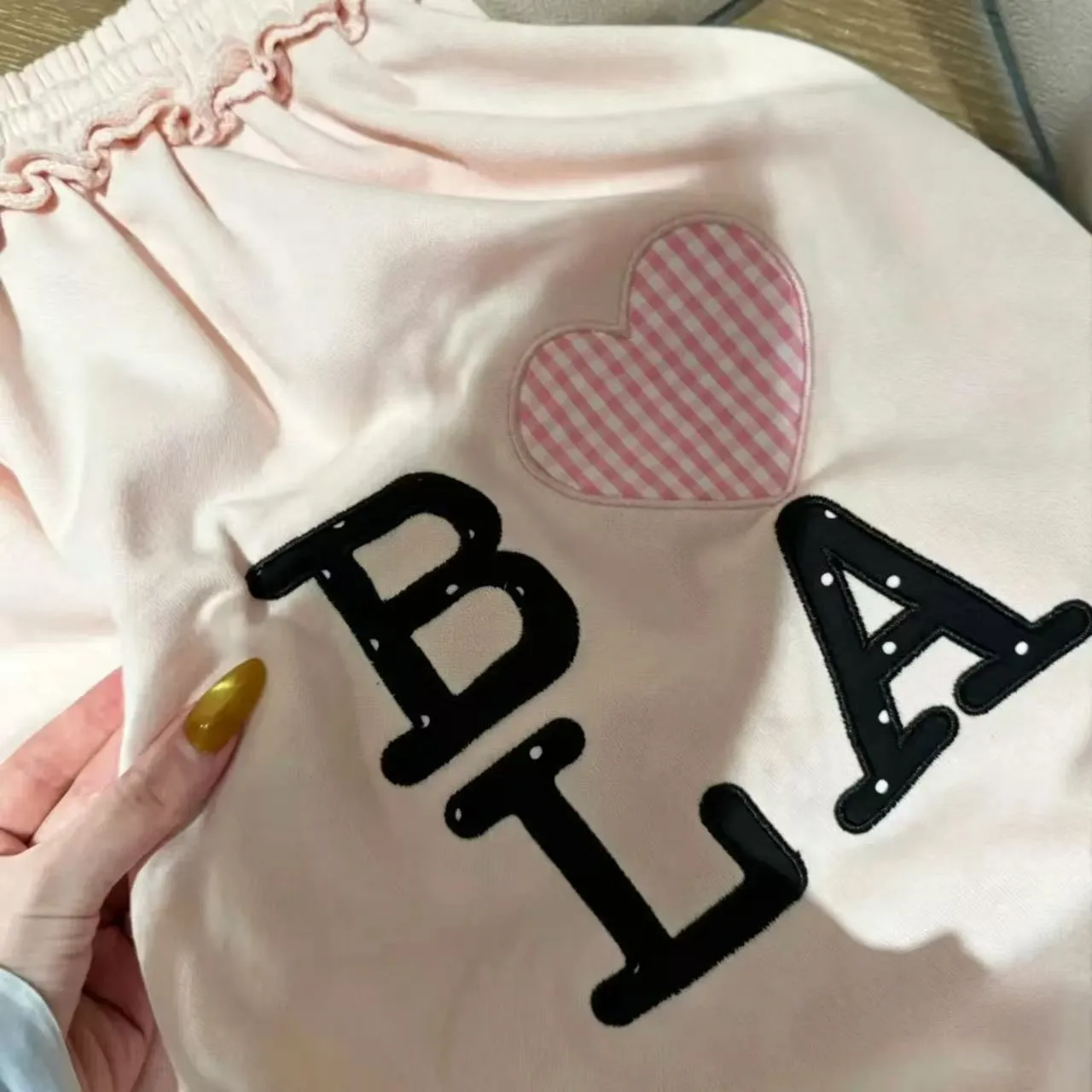 Set Lengan Panjang Celana Panjang Modal Dua Potong Musim Semi Musim Gugur Wanita Santai Sederhana Pakaian Rumah dengan Bantalan Dada Model Piyama · Grosir · OEM · Pengiriman Global - Detail 6
