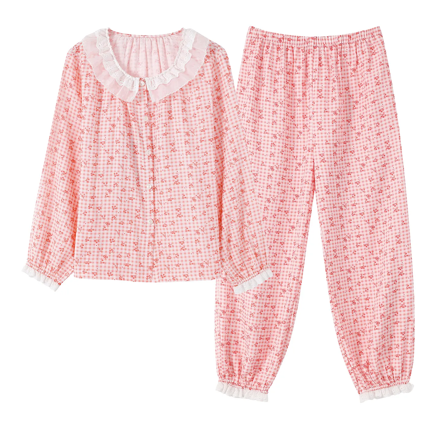Women's Homewear in Soft Cotton Double-Layer Gauze, Gentle on Skin, Suitable for Outdoor Wear · Wholesale · OEM · Worldwide Shipping - View 4