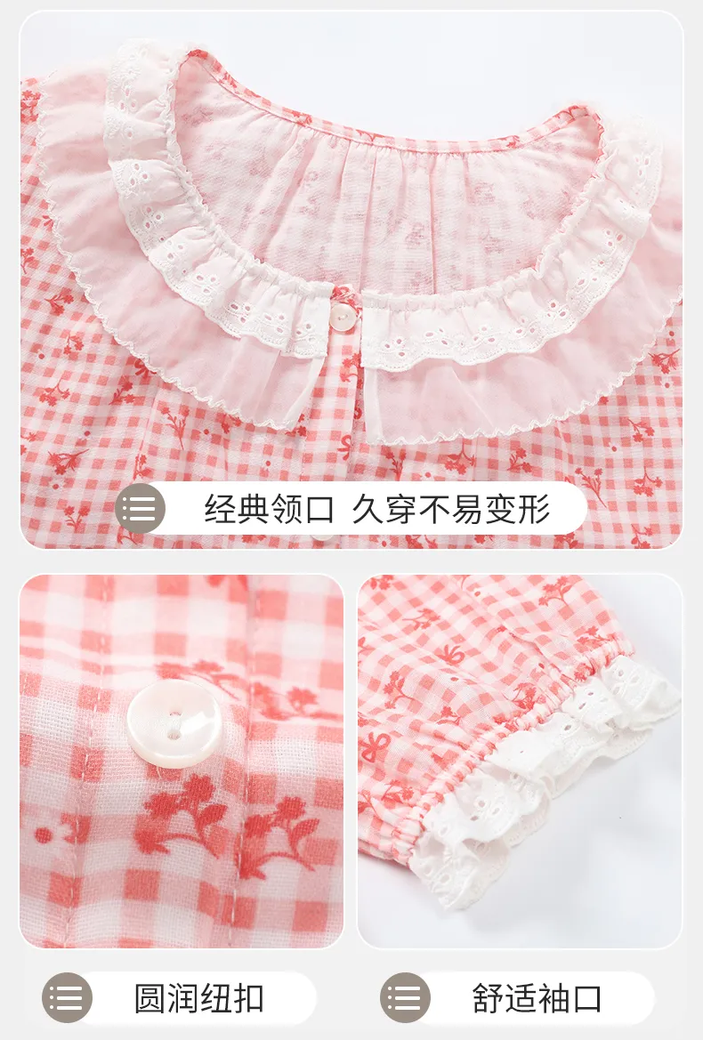 Women's Homewear in Soft Cotton Double-Layer Gauze, Gentle on Skin, Suitable for Outdoor Wear · Wholesale · OEM · Worldwide Shipping - Detail 13
