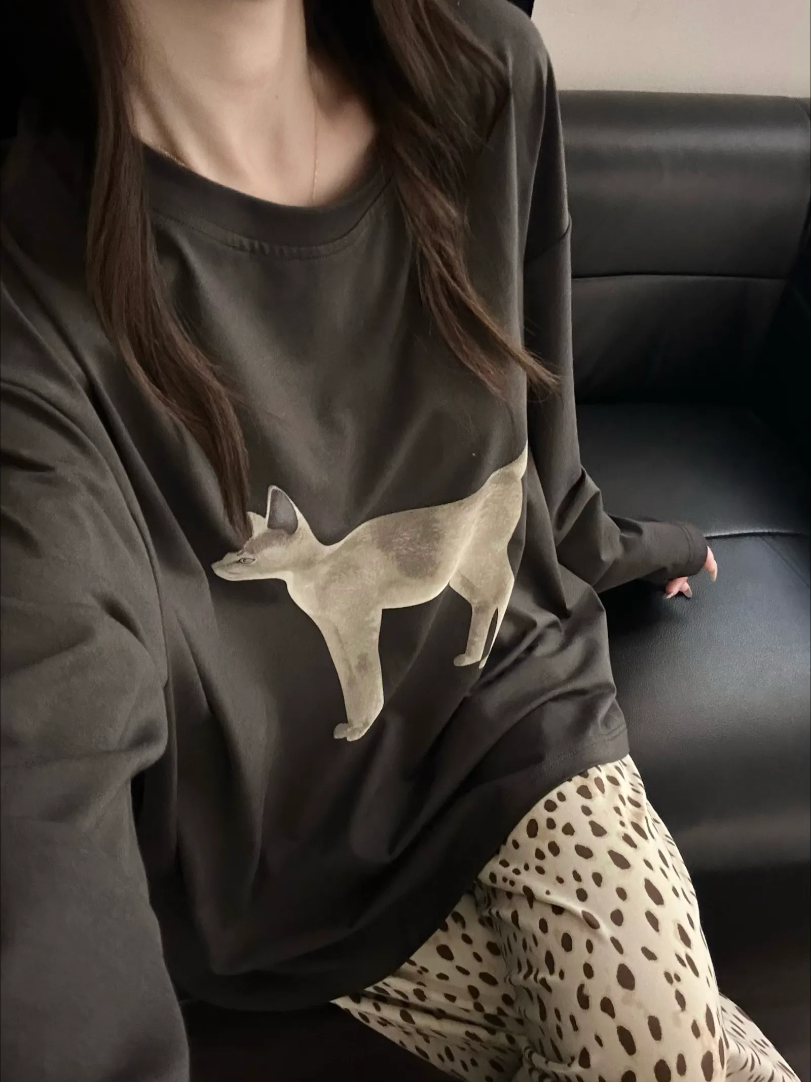 2026 New Autumn German Velvet Cartoon Long Sleeve Summer Pajama Sweet Design Wearable Plaid Loose Set · Wholesale · OEM · Worldwide Shipping - Detail 3
