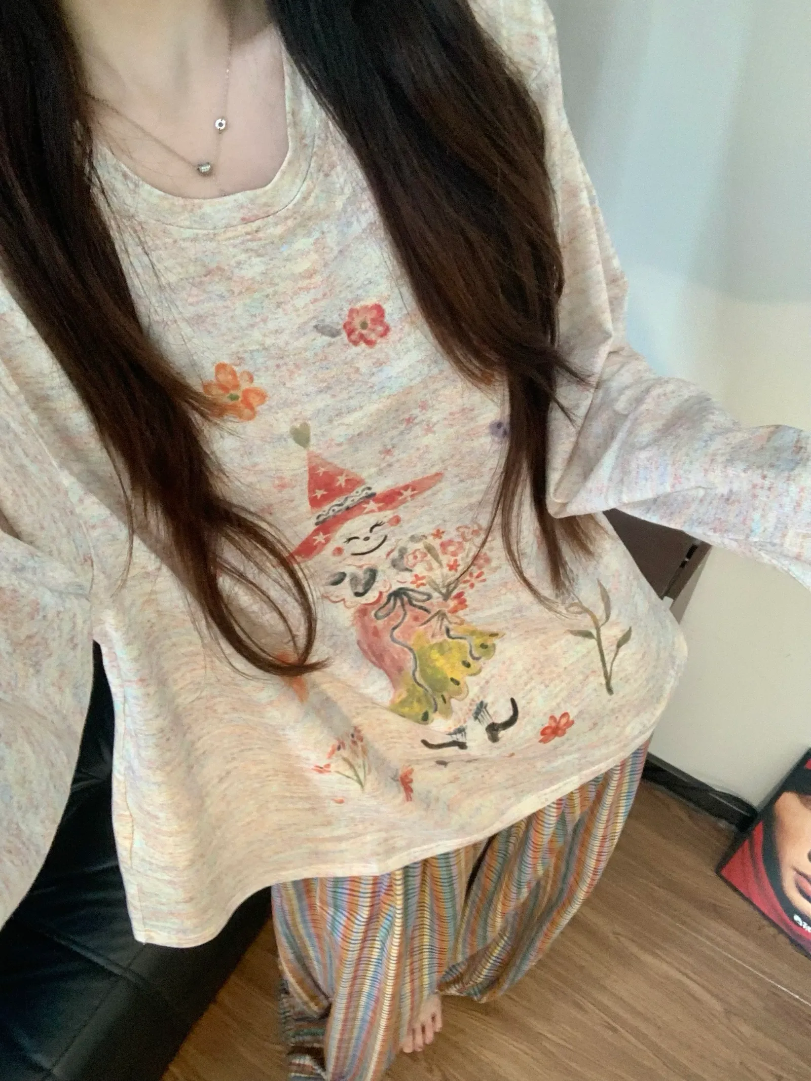 2026 New Autumn German Velvet Cartoon Long Sleeve Summer Pajama Sweet Design Wearable Plaid Loose Set · Wholesale · OEM · Worldwide Shipping - View 1