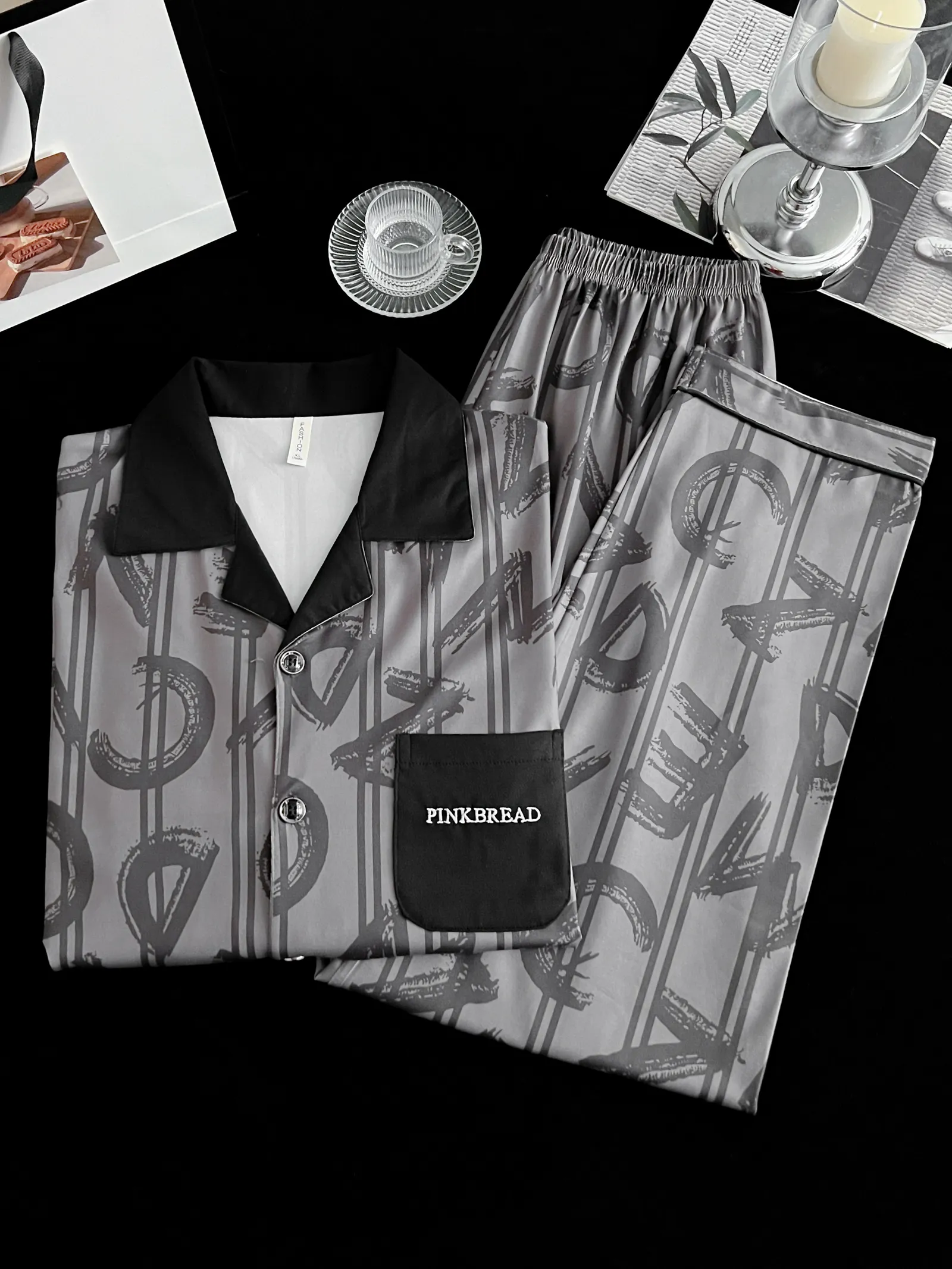 170g Europe & US Style Men's/Teen Long Pure Cotton Pajama, Loose Casual Spring/Summer Wearable-Outside Loungewear · Wholesale · OEM · Worldwide Shipping - Detail 2