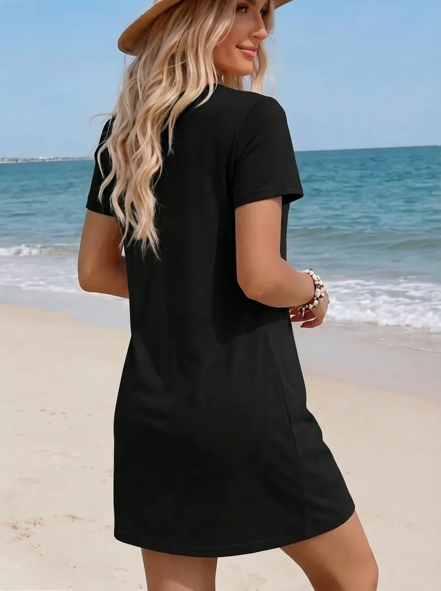 100% Pure Cotton Fashion Printed Western-Style Loungewear Dress · Wholesale · OEM · Worldwide Shipping - View 1
