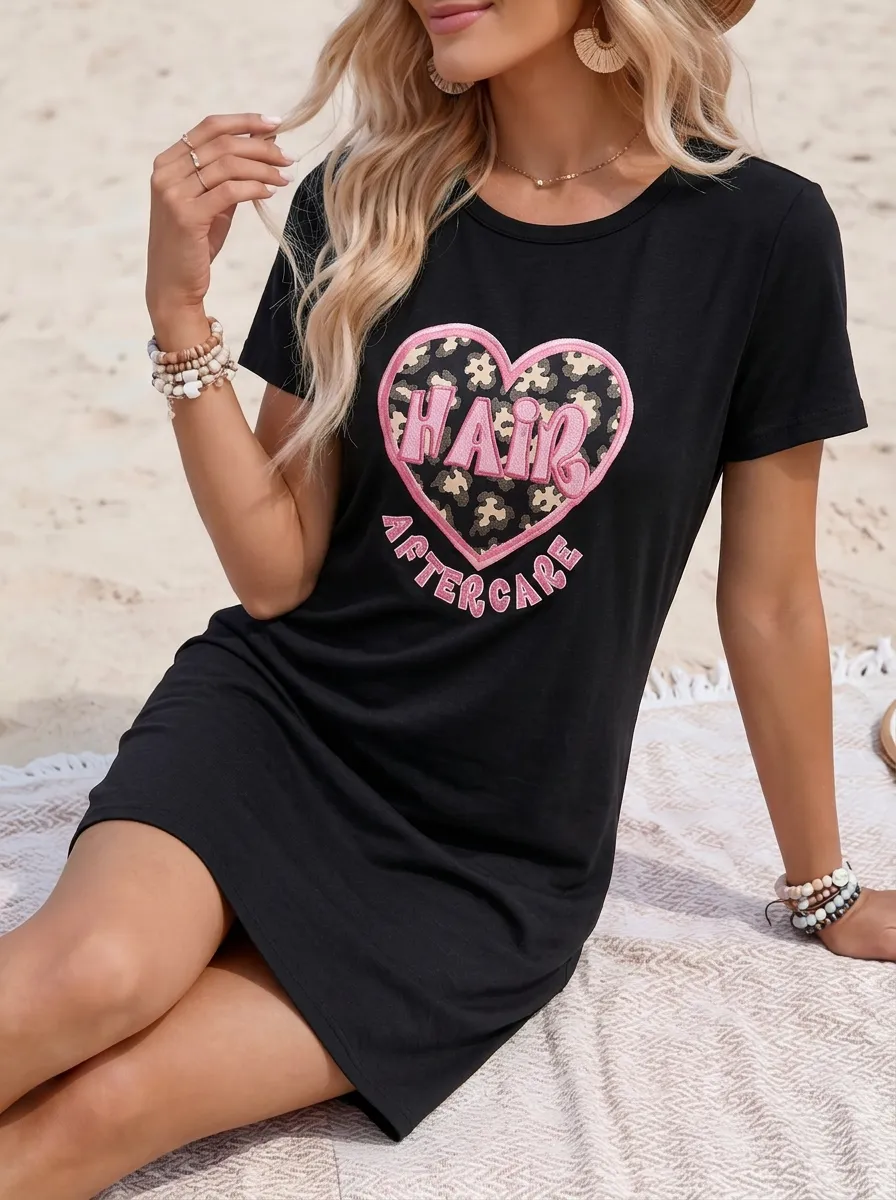 100% Pure Cotton Fashion Printed Western-Style Loungewear Dress · Wholesale · OEM · Worldwide Shipping - View 3