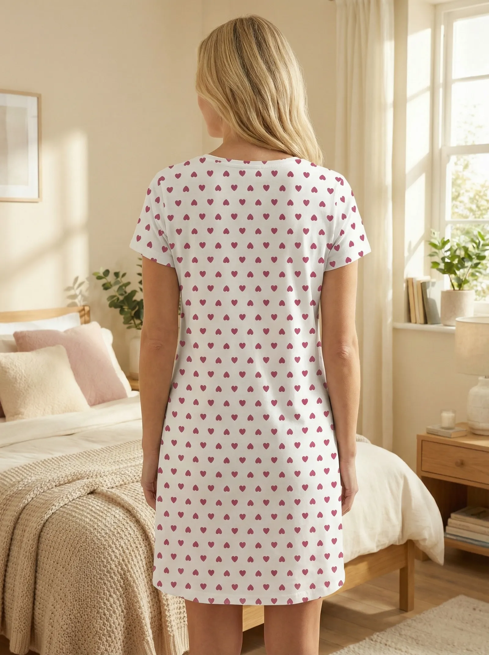 Wholesale for Europe & US Casual Printed Short-Sleeve Sleepwear · Wholesale · OEM · Worldwide Shipping - View 4