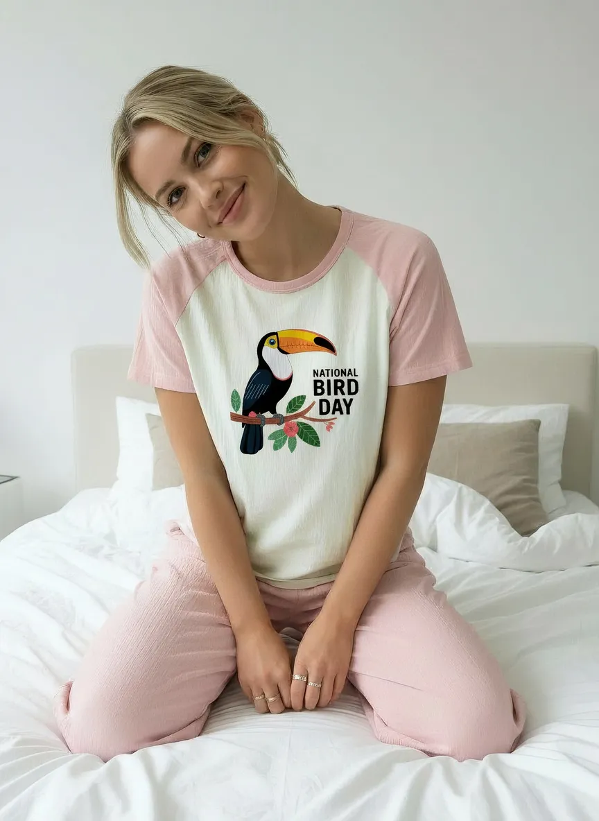 Wholesale for Europe & US Cloud Cotton Pajama Set, Trendy Personalized Loungewear · Wholesale · OEM · Worldwide Shipping - View 2