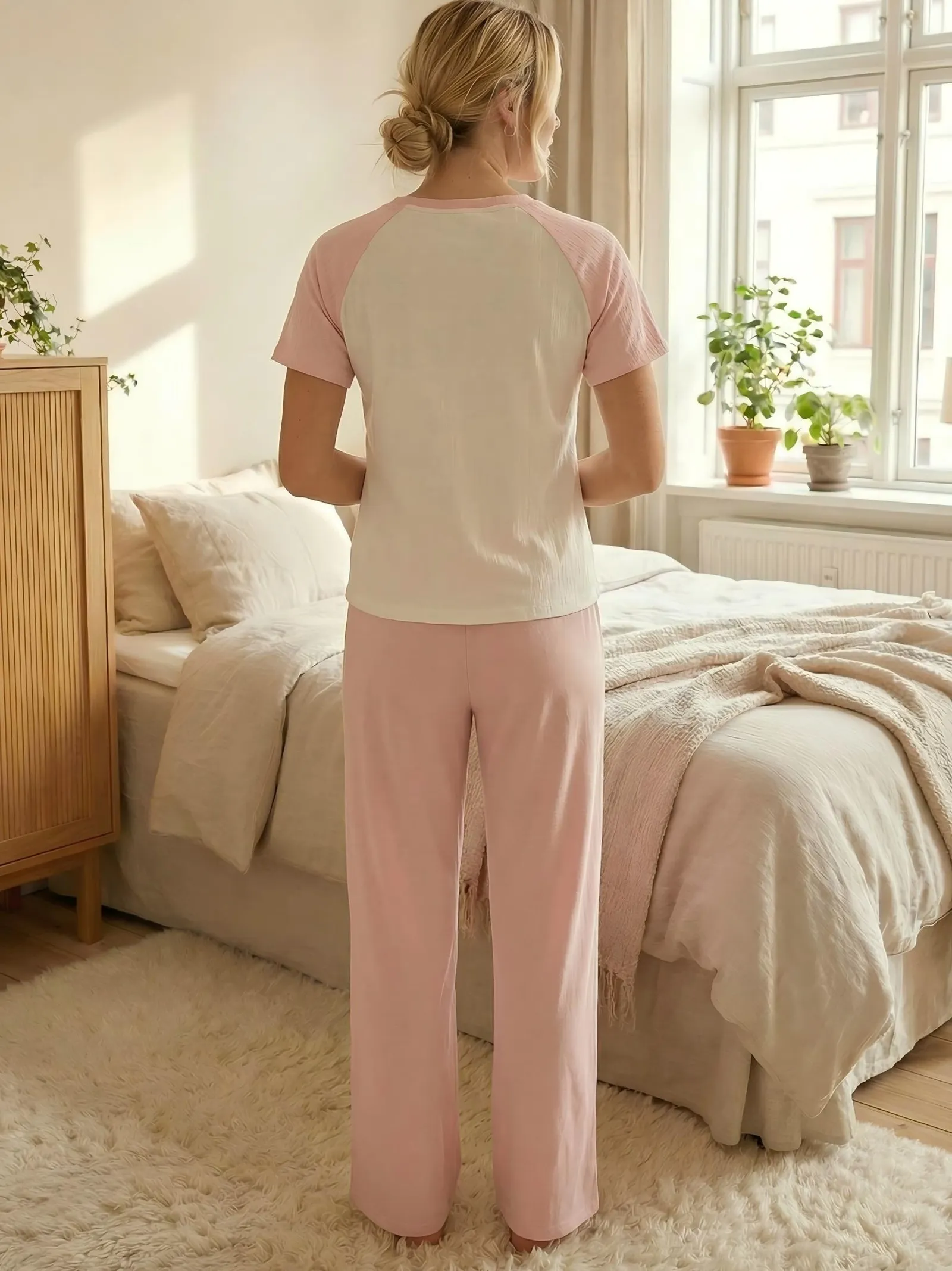 Wholesale for Europe & US Cloud Cotton Pajama Set, Trendy Personalized Loungewear · Wholesale · OEM · Worldwide Shipping - Detail 1