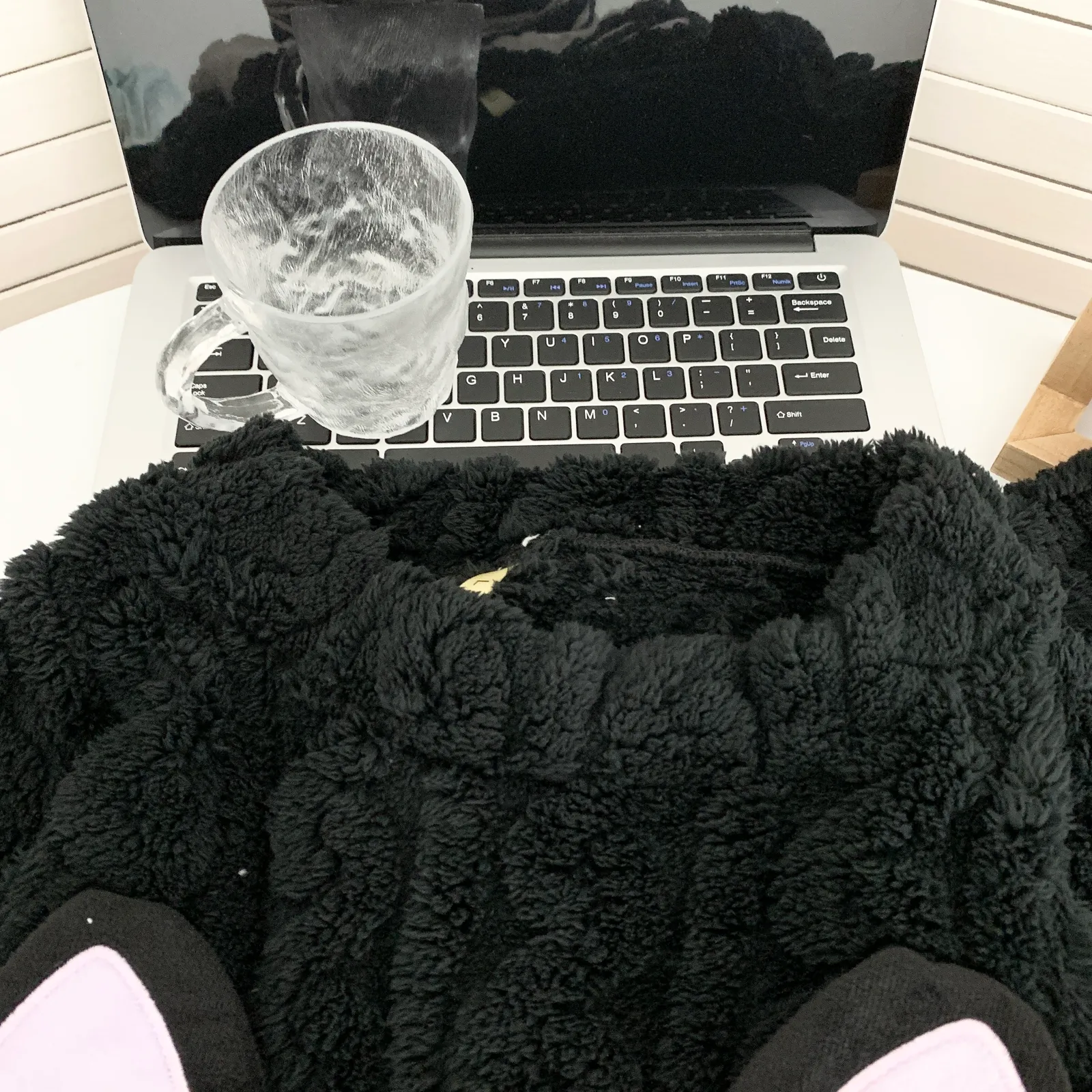 Couple #Cute Kitten Autumn Winter Jacquard Fleece Thickened Fleece Pajamas Couple Cute Cartoon Set Homewear · Wholesale · OEM · Worldwide Shipping - Detail 3