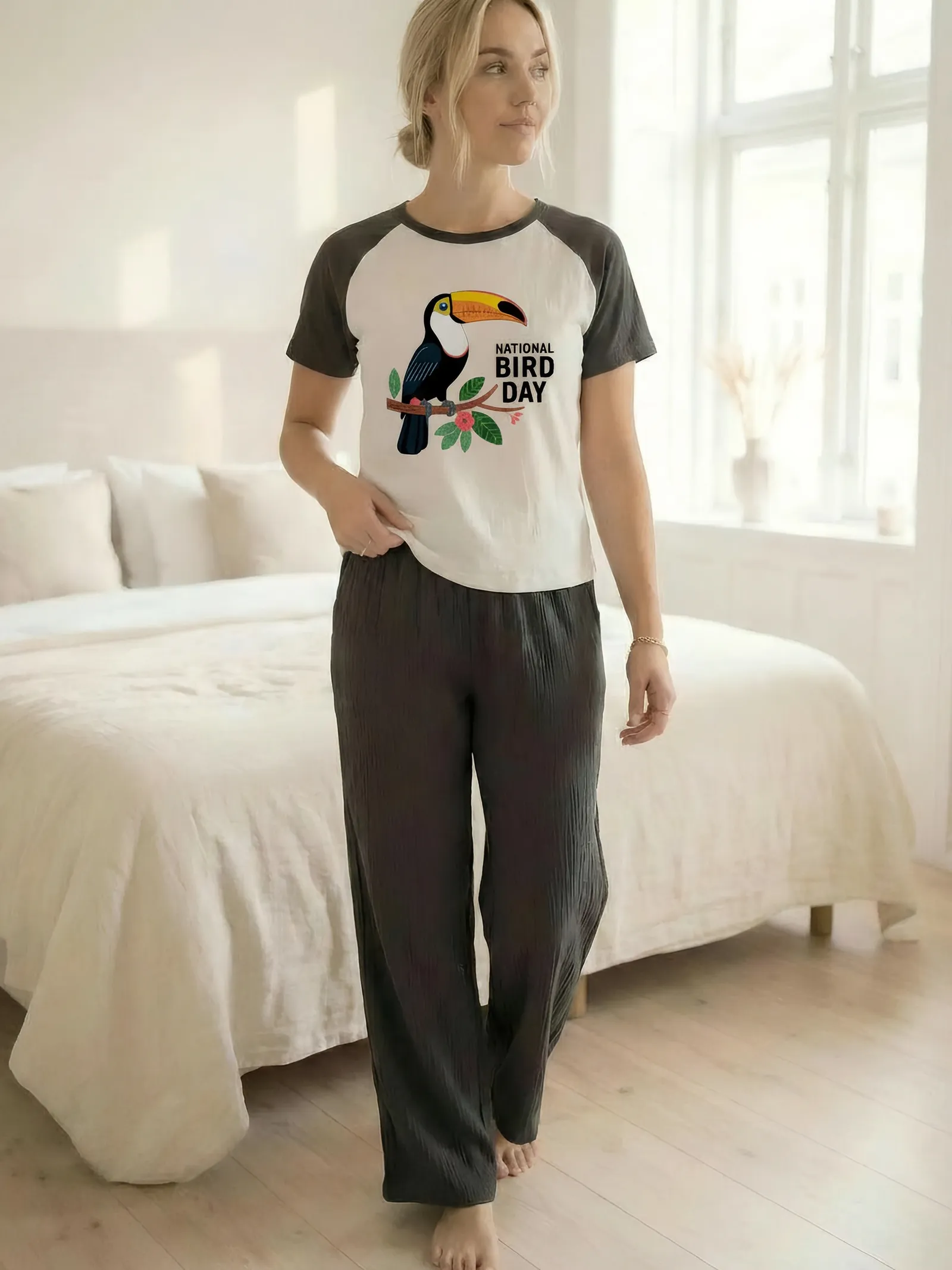 Wholesale for Europe & US Cloud Cotton Pajama Set, Trendy Personalized Loungewear · Wholesale · OEM · Worldwide Shipping