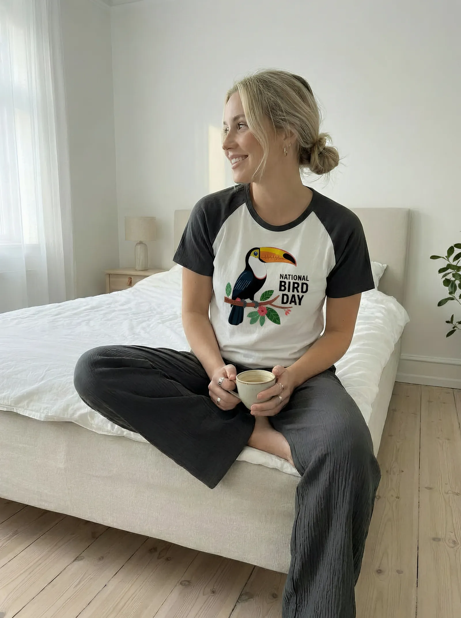 Wholesale for Europe & US Cloud Cotton Pajama Set, Trendy Personalized Loungewear · Wholesale · OEM · Worldwide Shipping - View 1
