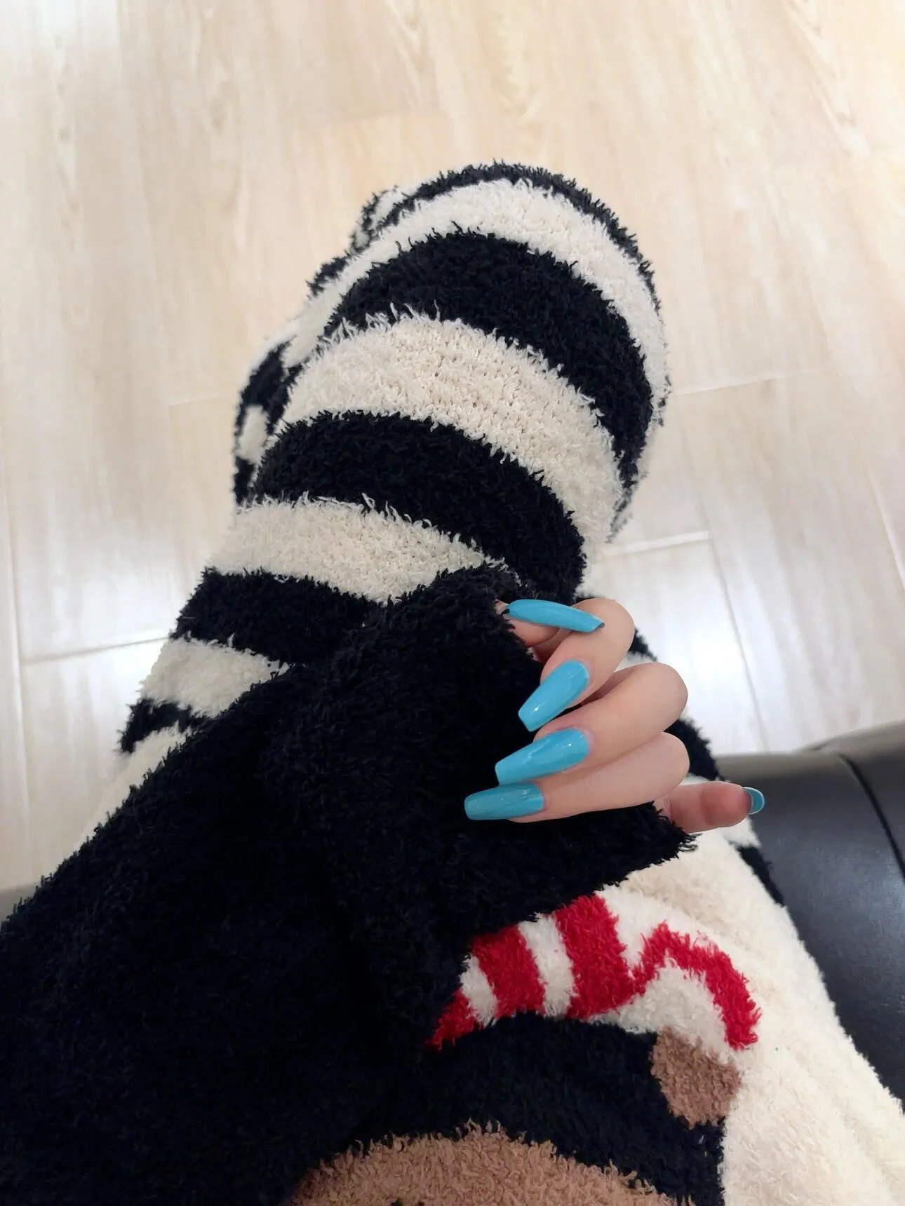 Cartoon Bear Half Fleece Pajamas Women 2025 Autumn Winter New Plus Size Long Sleeve Long Pants Loose Homewear Set · Wholesale · OEM · Worldwide Shipping - Detail 2