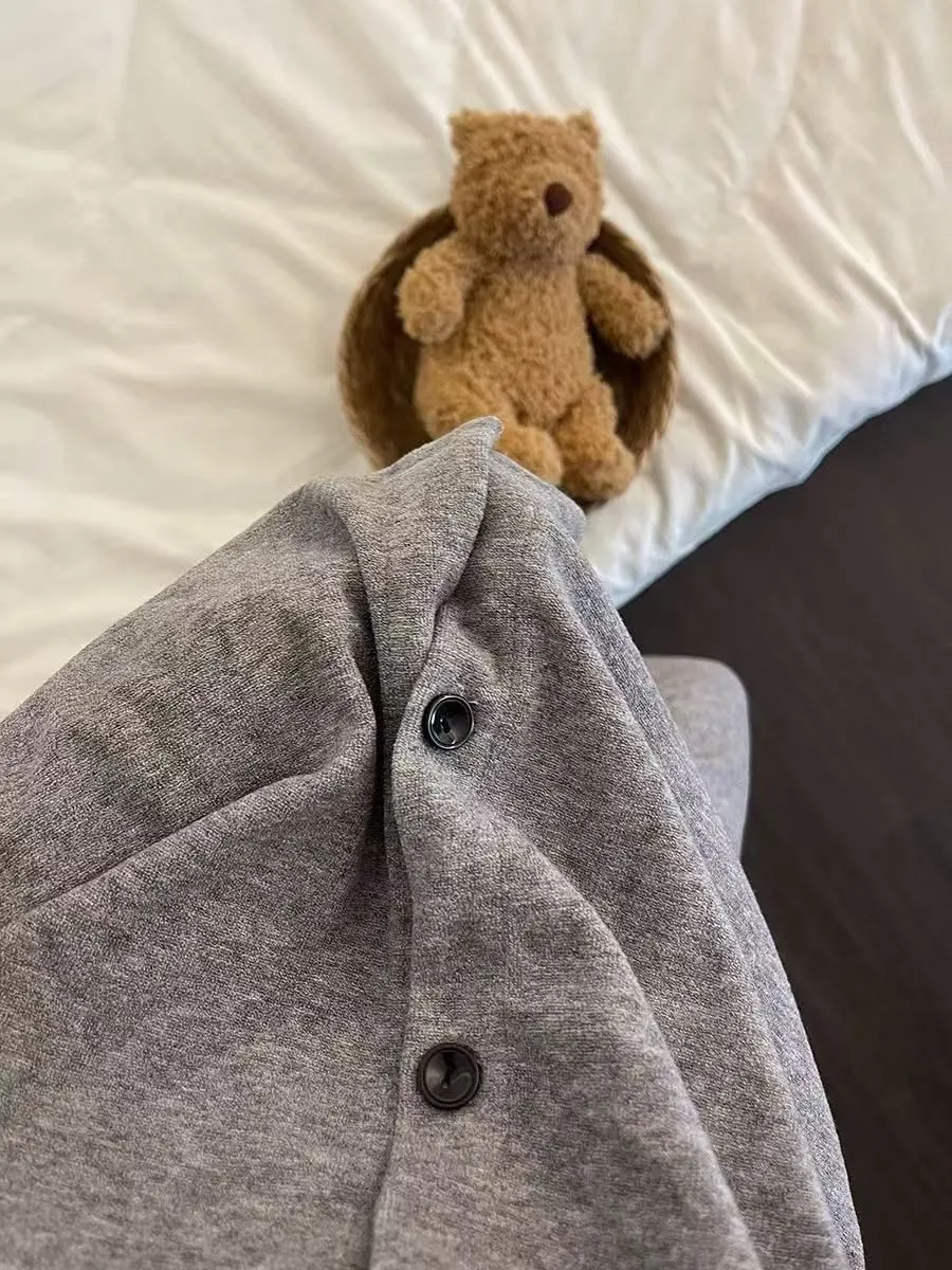 刺繍犬 パジャマ レディース 秋冬 リブ ドイツベルベット 丸首 かわいい 暖かい 韓国風 部屋着 2点セット · 卸売 · OEM · 世界へ発送 - Detail 16