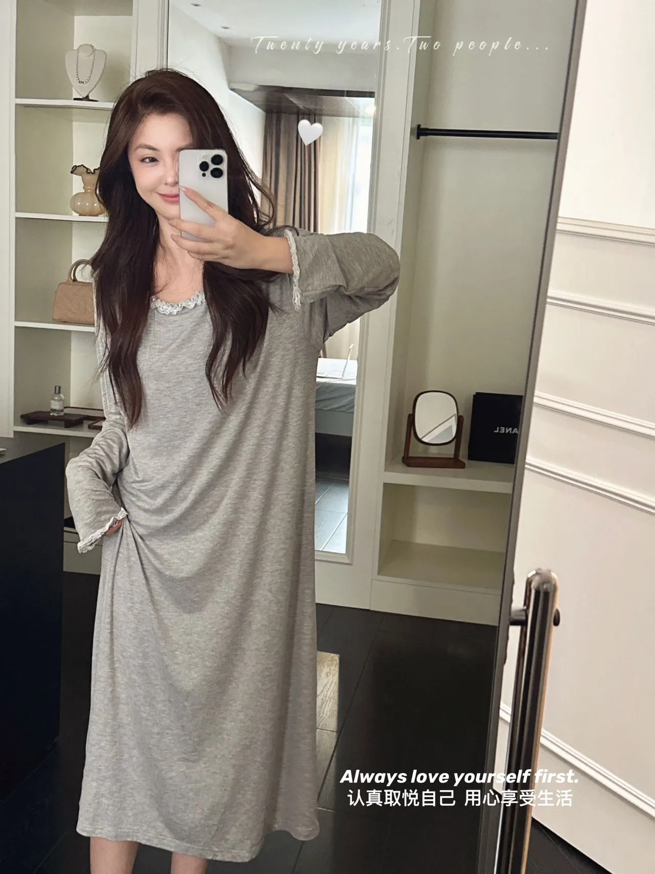 Women's Nightdress Lace Trim Pure Allure Style Lazy Lounge Nightdress · Wholesale · OEM · Worldwide Shipping - Detail 17