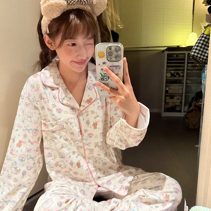 Orange Heart Winter Cartoon Sweet Double-Sided Dralon Thermal Cardigan Sleepwear for Women Casual Loungewear · Wholesale · OEM · Worldwide Shipping